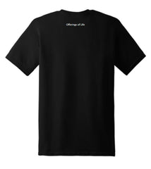 CORONA II ❤️❤️ BLACK UNISEX T-SHIRT
