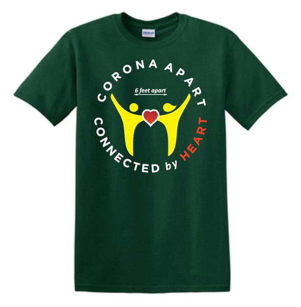 CORONA I ❤️ FOREST GREEN UNISEX T-SHIRT
